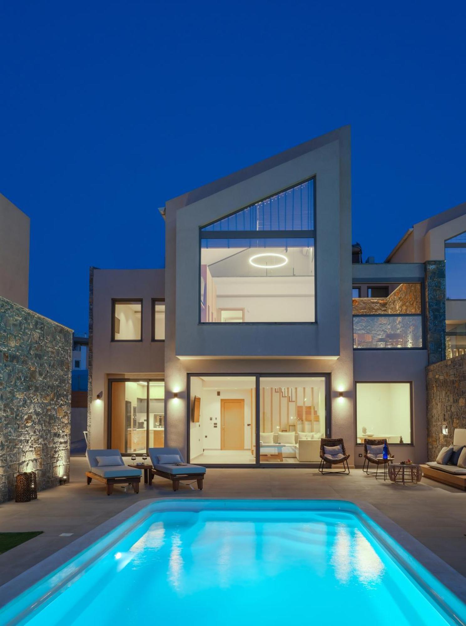 Ligaria Mare Villa Agia Pelagia  Ngoại thất bức ảnh